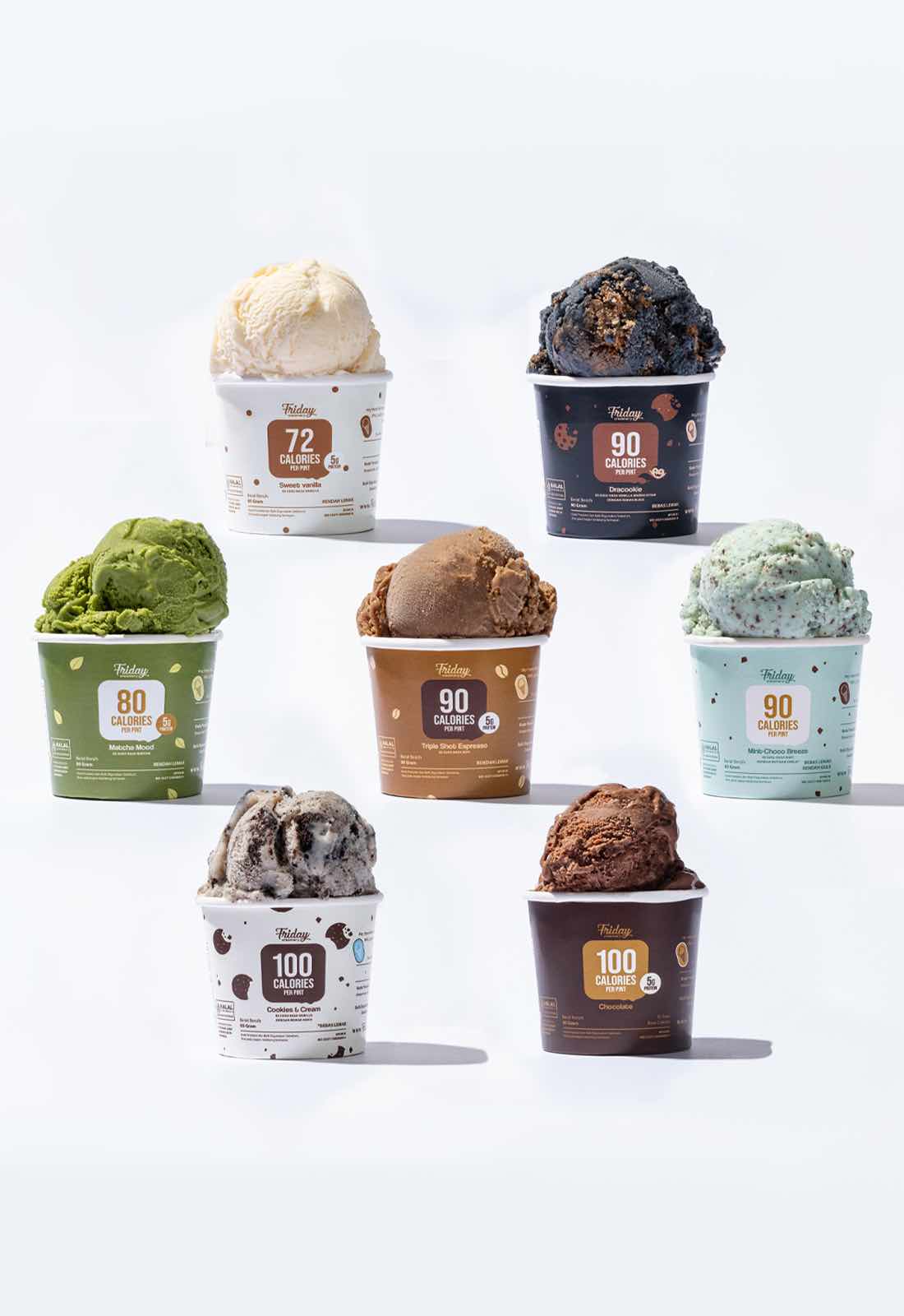 Paket 7 Mini 120ml All Variant